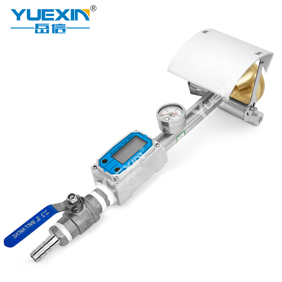 IPX34花灑噴頭帶流量計(jì)堵住了，怎么辦？